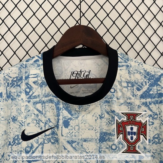 Nuevo Tailandia 2ª Camiseta Portugal 2024 Azul Baratas